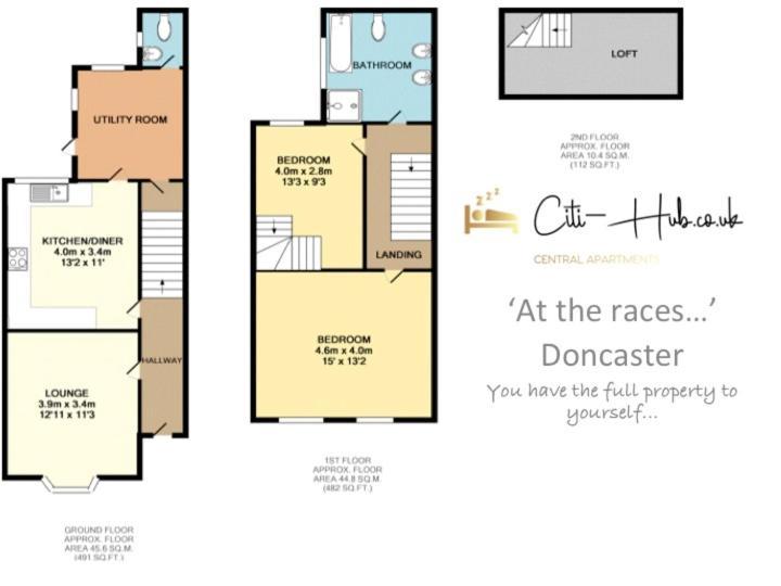 Villa 'At The Races...' Doncaster Exterior foto